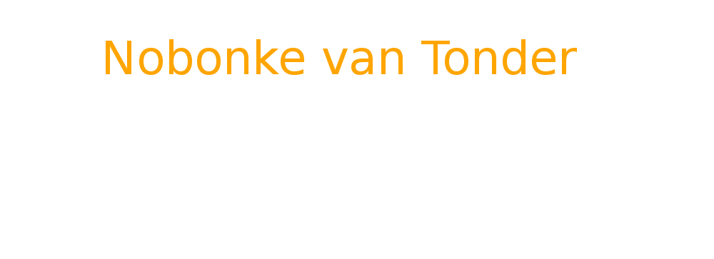 Tossie van Tonder - Nobonke